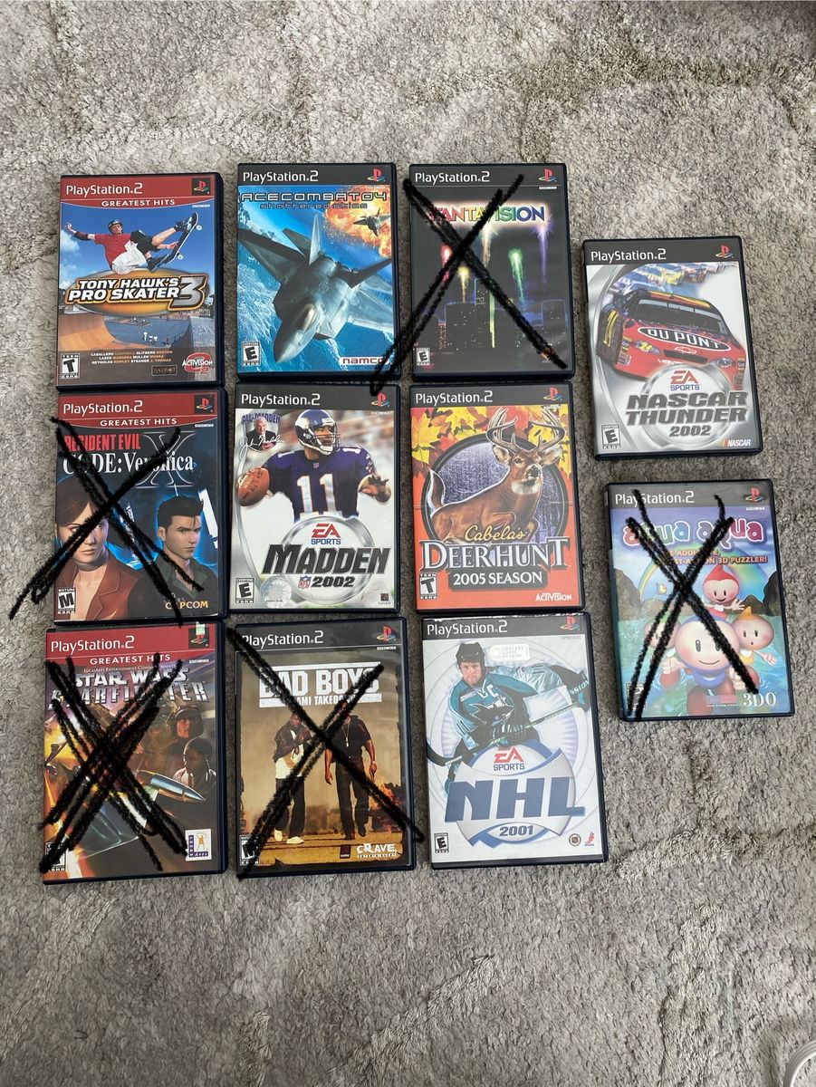 Lightly Used PS2 Video Games  Playstation 2