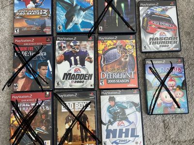 Lightly Used PS2 Video Games Playstation 2