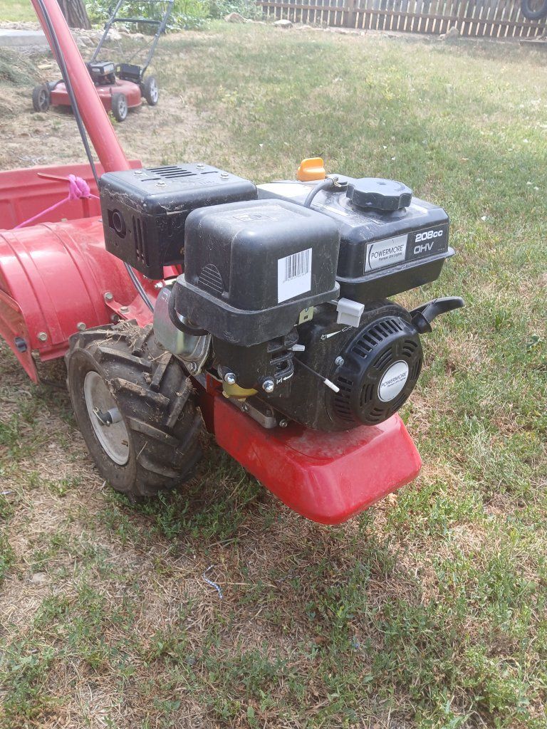 power more 208 cc tiller 