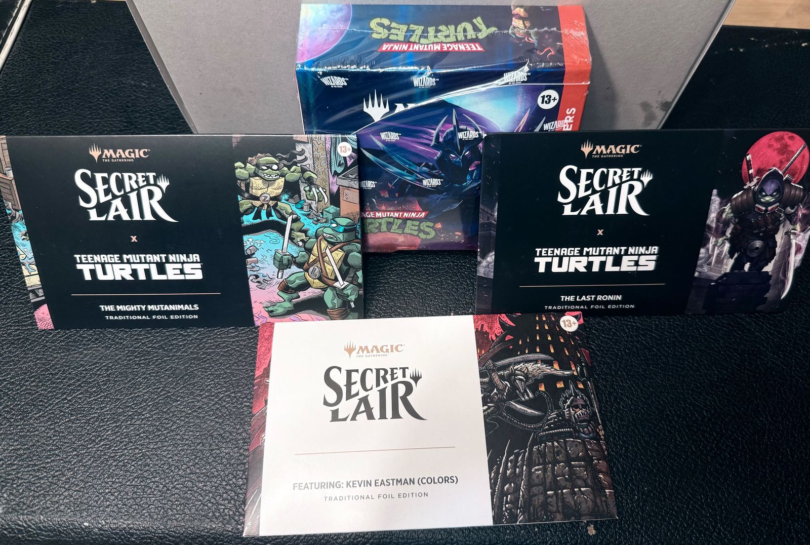 Wizards of the Coast - MTG - TMNT Collector Booster Box and Secret Lair Bundle