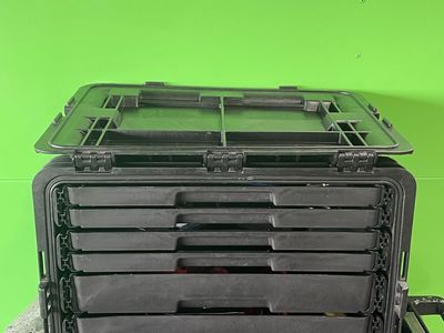 Snap-on Rolling Tool Case Heavy Duty Storage Box with Extendable Handle