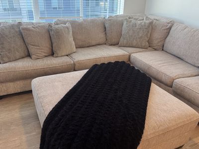 Large Sectional with Ottoman