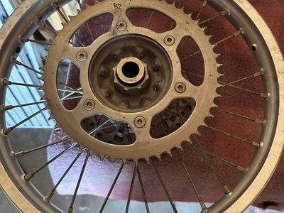 Motorcycle rear wheel