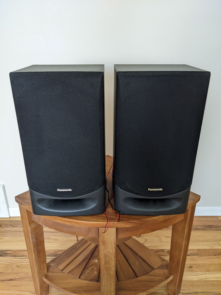 Panasonic 2-Way Speakers, Model SB-CH60, $20