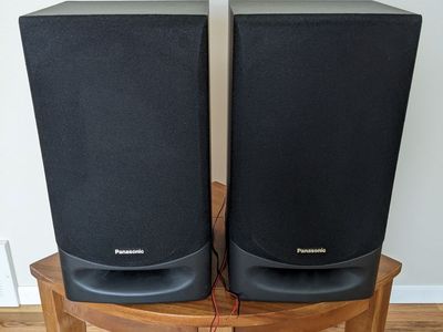 Panasonic 2-Way Speakers, Model SB-CH60, $20