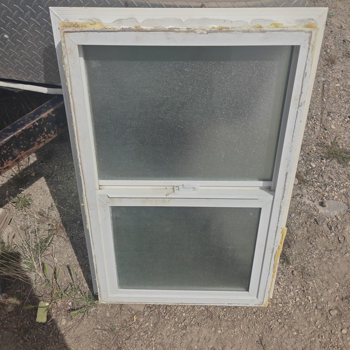 used white window