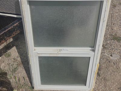 used white window
