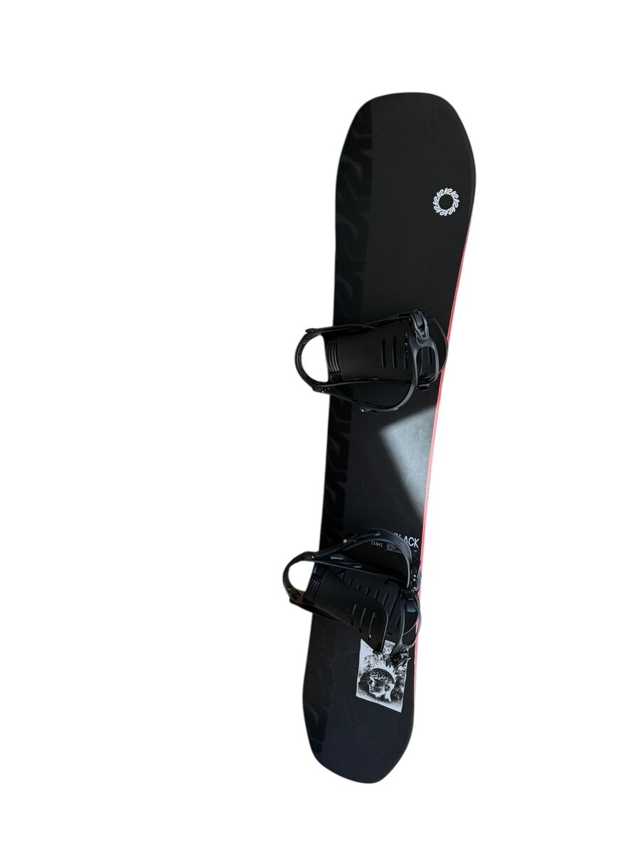 2026 K2 Afterblack Snowboard 154 with Medium K2 Formula bindings