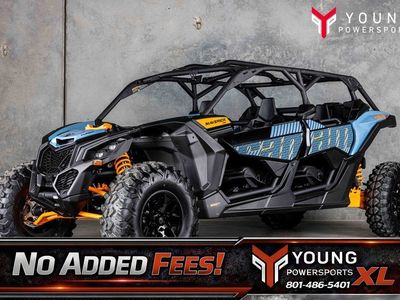 2026 Can-Am® Maverick X3 MAX DS Turbo Scandi Blue & Orange Crush