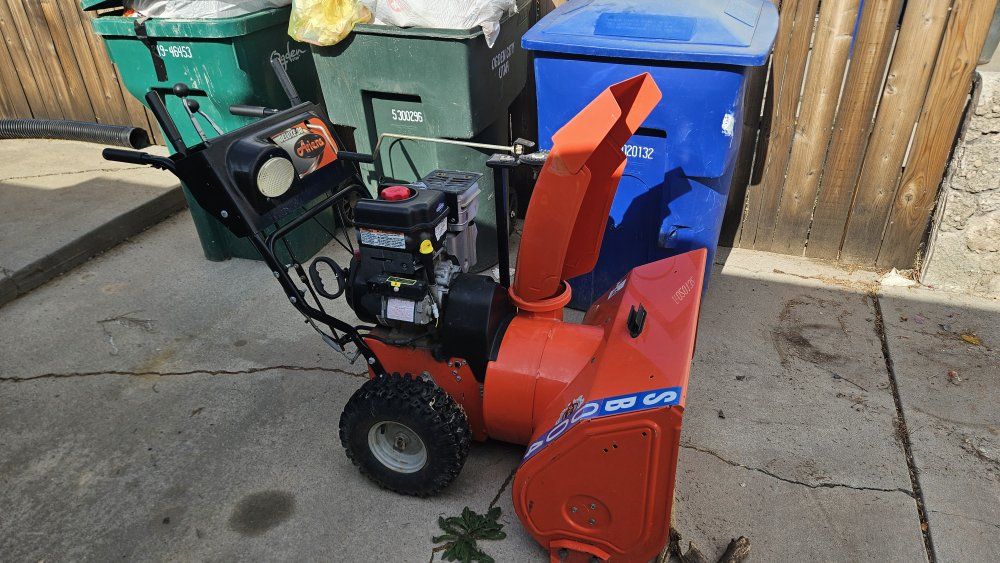 Powerful Gas-Powered Winter Machine