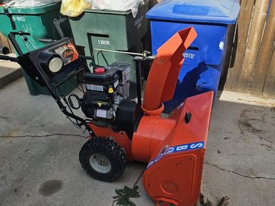Powerful Gas-Powered Winter Machine