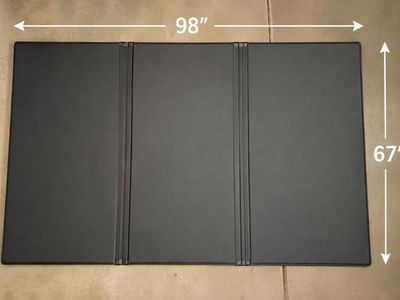Ford Tri-Fold Hard Tonneau Truck Bed Cover 8ft