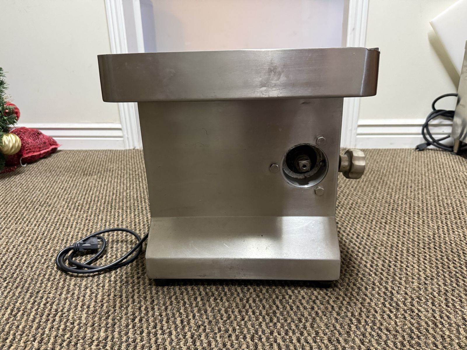 Commercial Stainless Steel Electric Meat Grinder Base