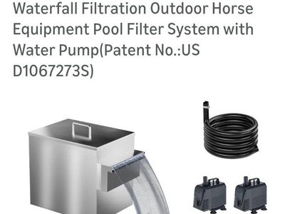 Koi Pond Filter 500 to 3000 gph