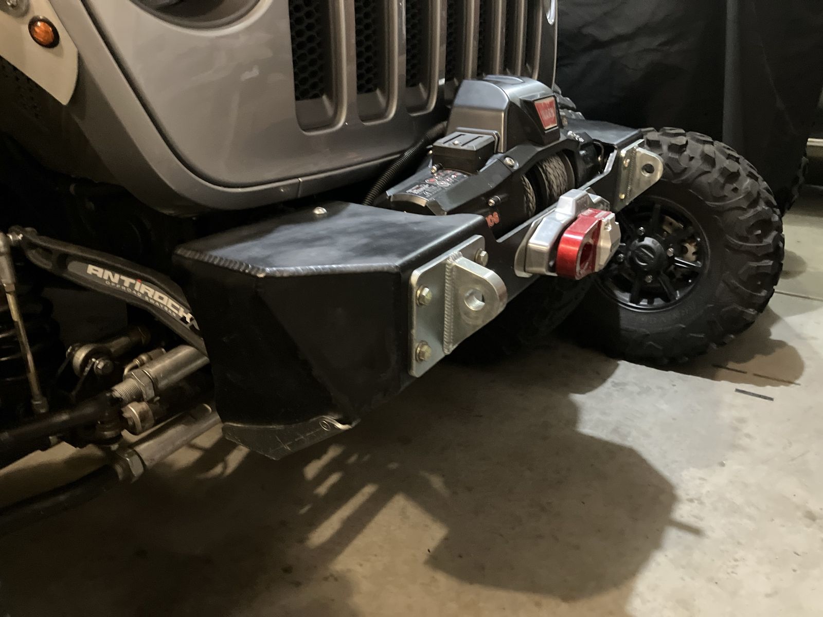 GenRight Jeep JL JT Stubby Front Bumper