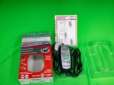 Optimate Motorcycle Lithium Battery Charger Tender