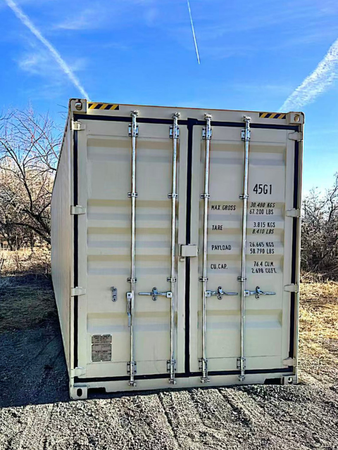 New 40' HC 1-Trip Shipping Container