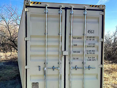 New 40' HC 1-Trip Shipping Container