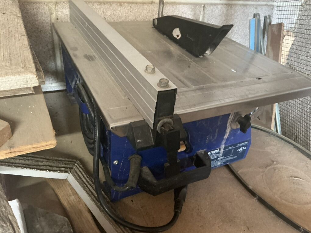 CTC550 Wet Tile Cutter / Tile Saw