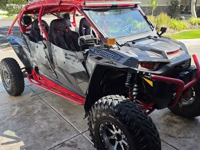Polaris RZR Turbo XP4 custom cage and custom seats