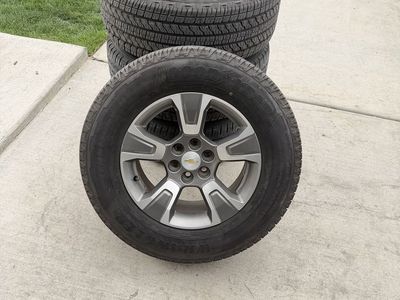 Chevy Colorado Rims And Tires 255/65R17 Goodyear