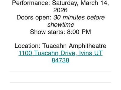 Colbet Caillat Concert