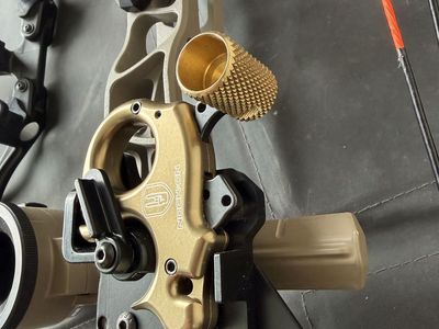 Nock On Archery Bow Release Gold/Black Used - High-Quality Shooting Accessory