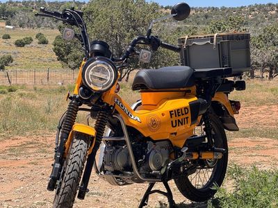 2024 Honda Trail 125 yellow