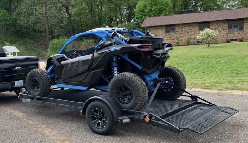 Ramptek 14 Foot Utv Trailer