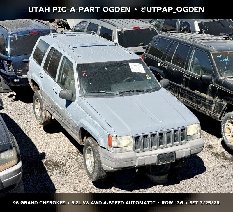 1996 Jeep Grand Cherokee ZJ Parts - UTPAP Ogden