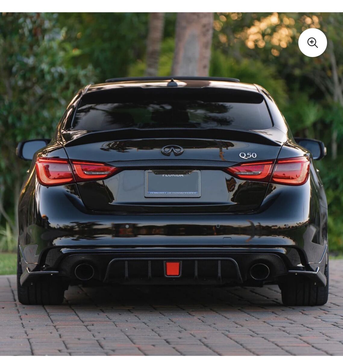 Infiniti Q50 Rear Diffuser