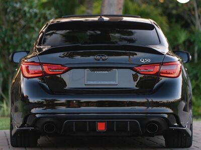 Infiniti Q50 Rear Diffuser