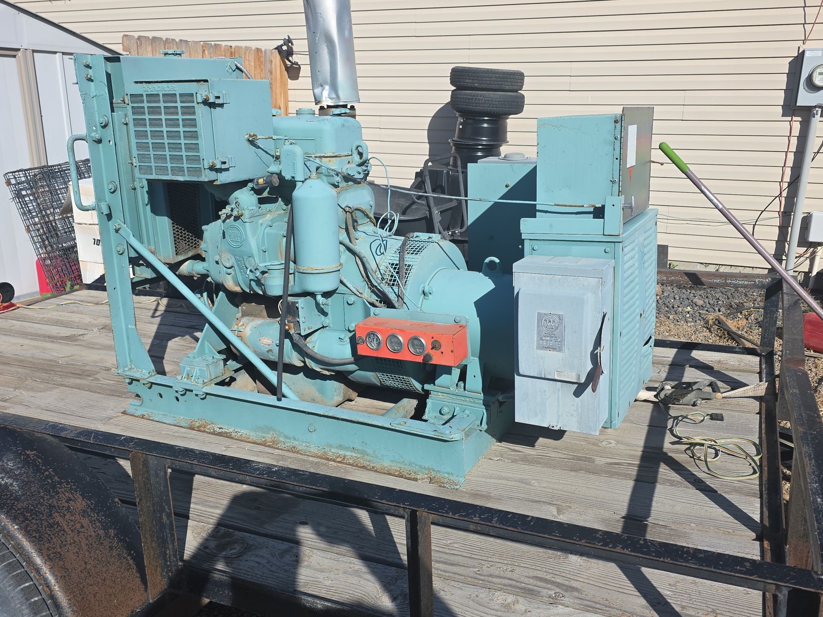 Portable Generator 31kw single phase or 40 kw 3 phase