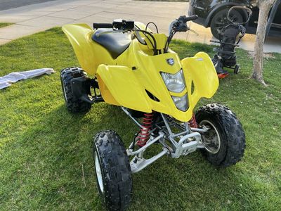 Suzuki QuadSport 400 Yellow ATV - Great Condition, Ready for Adventure