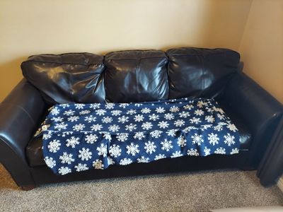 Sofa and armchair