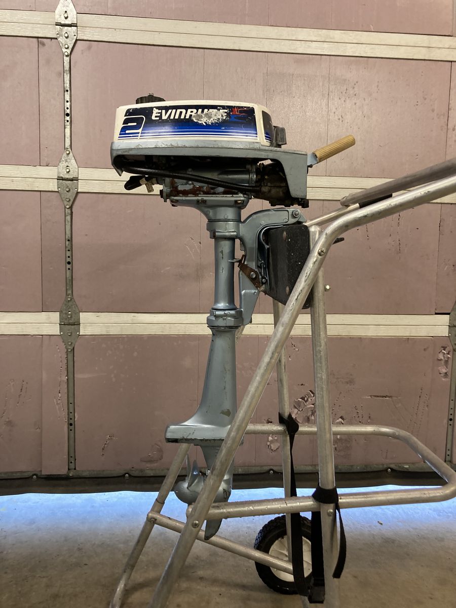 2hp Evinrude ( 12 month Warranty!!!)
