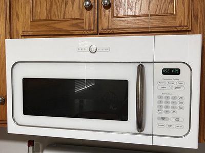 GE over the range Microwave