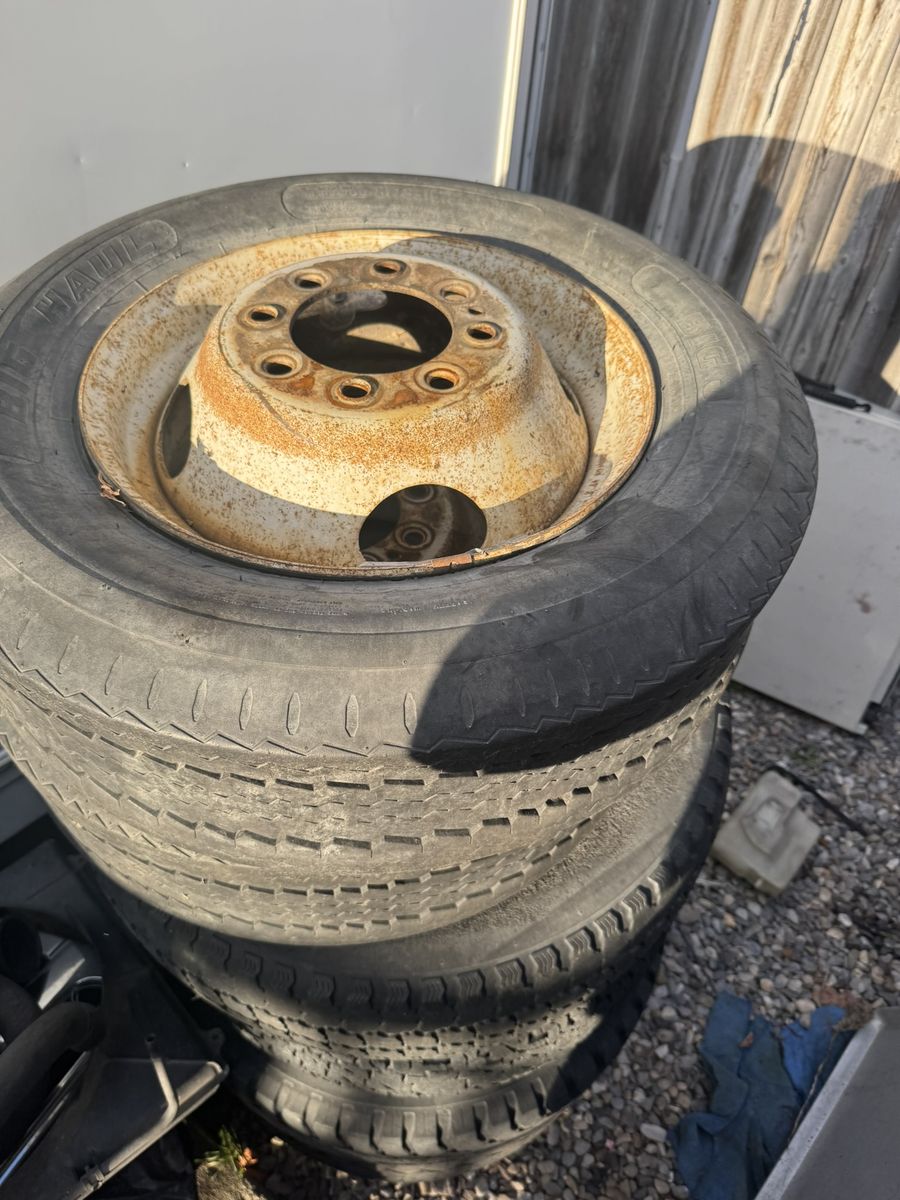 Chevy Dually Wheels Steel 8x6.5