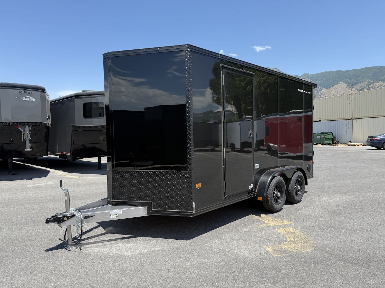 2026 Alcom Stealth 7.4x14 TRUE 7' INTERIOR WIDTH