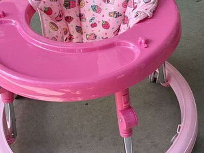 Pink Baby Walker