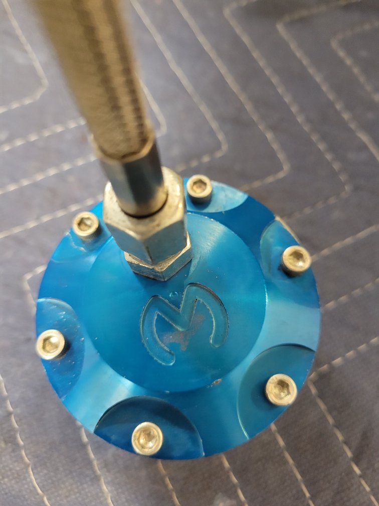 fuel pressure isolators Mallory