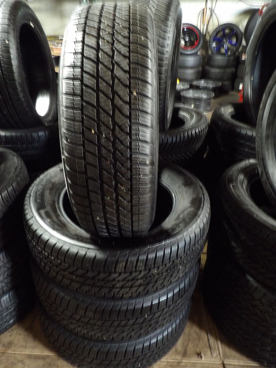 225/60R17 COOPER TRACTION COMMANDO SET OF USED TIRES