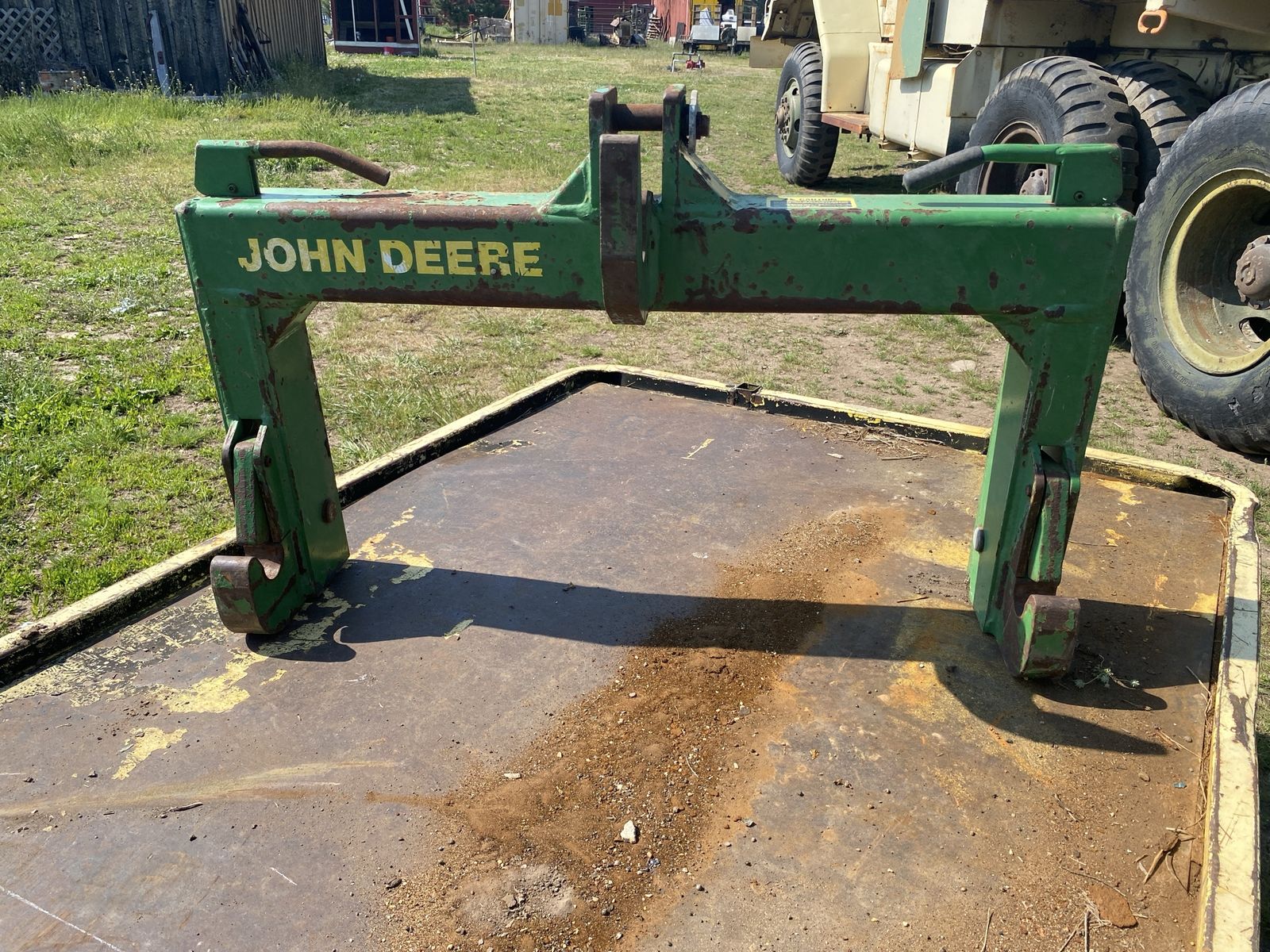 John Deere 3 Point Quick Release Hitch
