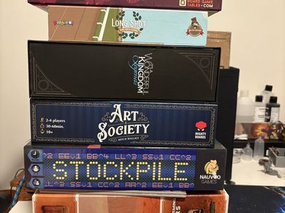 Several Top Board Games including Terraforming Mars, Nidavellir & More