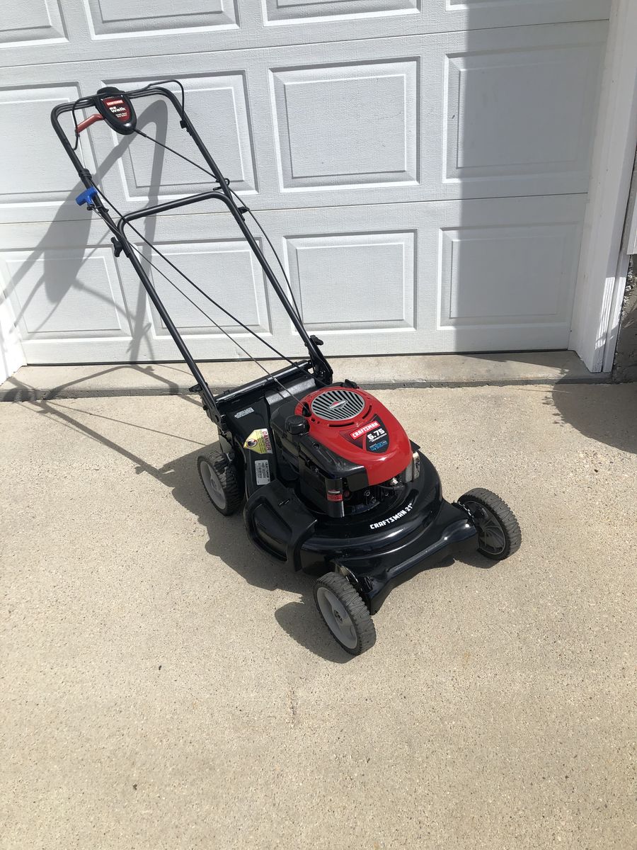 REAR WHEEL SELF PROPELLED CRAFTSMAN LAWN MOWER