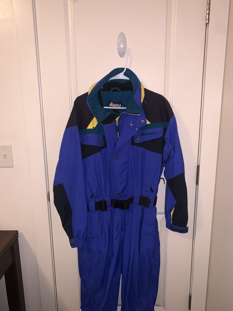 Nordica Vintage One-Piece Ski Suit