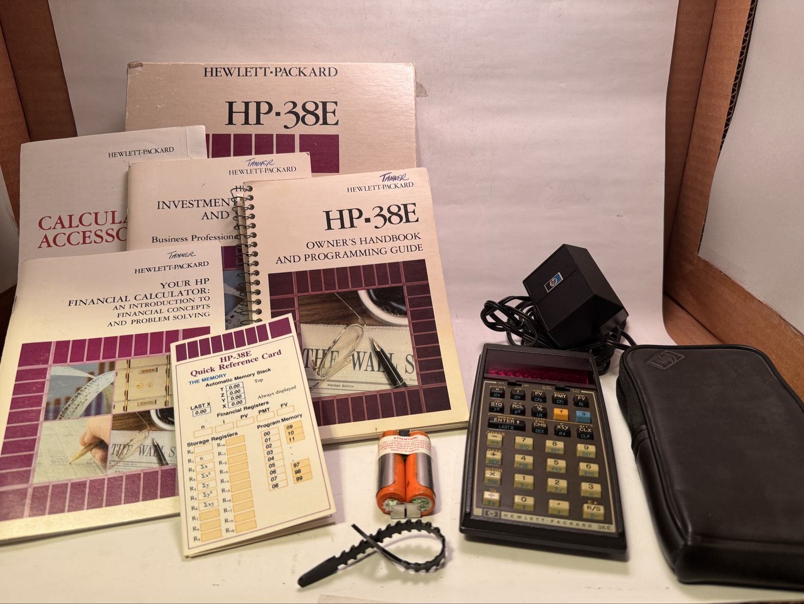 Hewlett Packard HP-38E Programmable Calculator