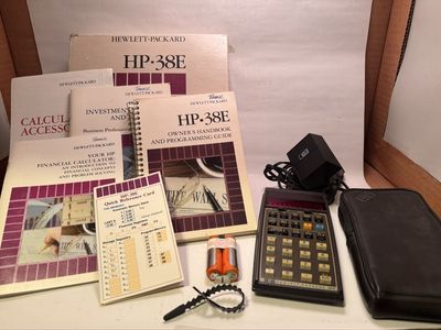 Hewlett Packard HP-38E Programmable Calculator