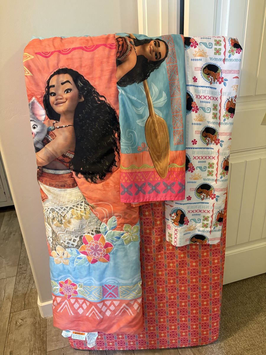 Disney’s Moana 4-piece toddler bed set.