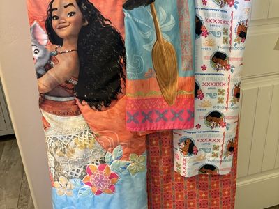 Disney’s Moana 4-piece toddler bed set.